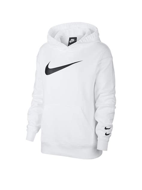 nike hoodie damen weiß sale|Nike pull over hoodie.